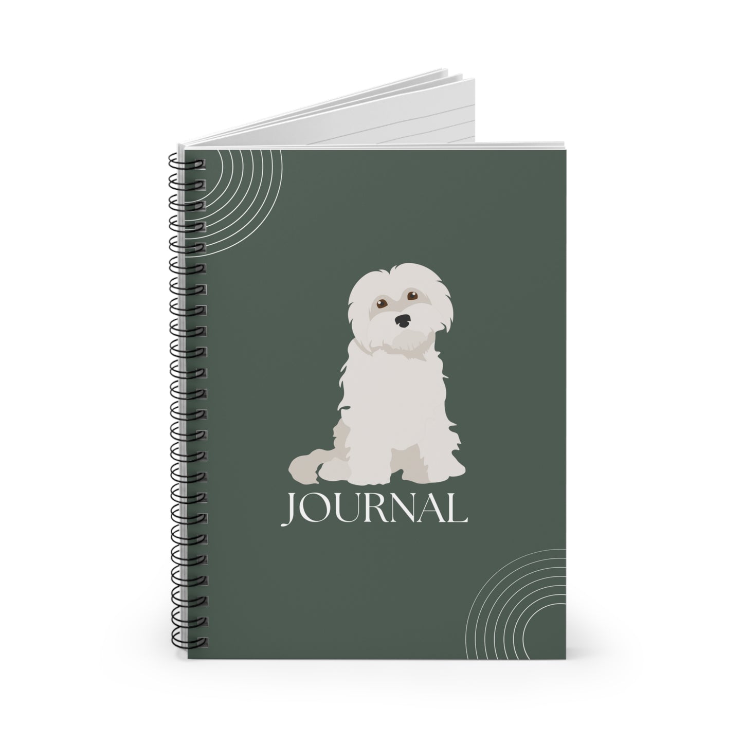 Maltese College Ruled Spiral Notebook