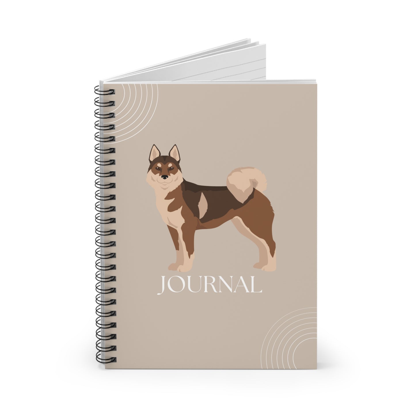 Skikoku College Ruled Spiral Notebook