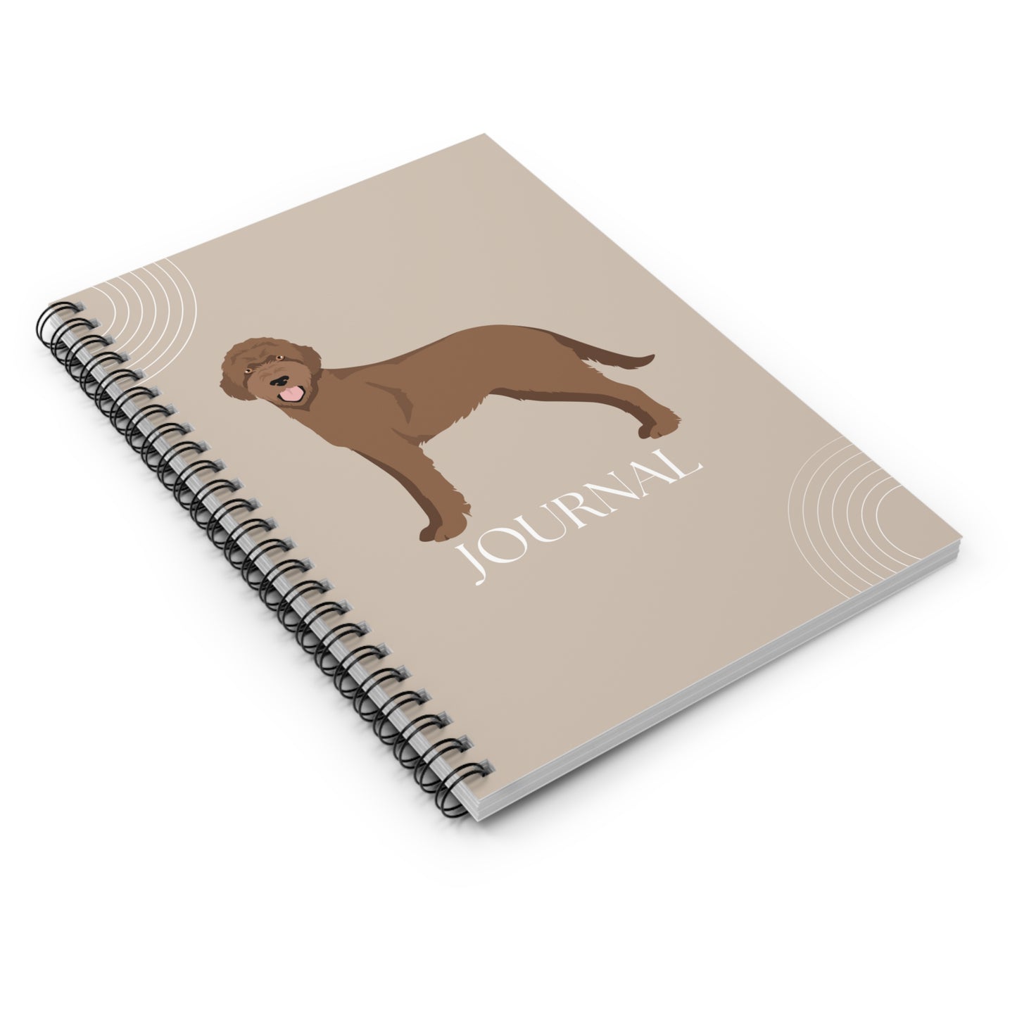 Slovakian Wirehaired Pointer College Ruled Spiral Notebook