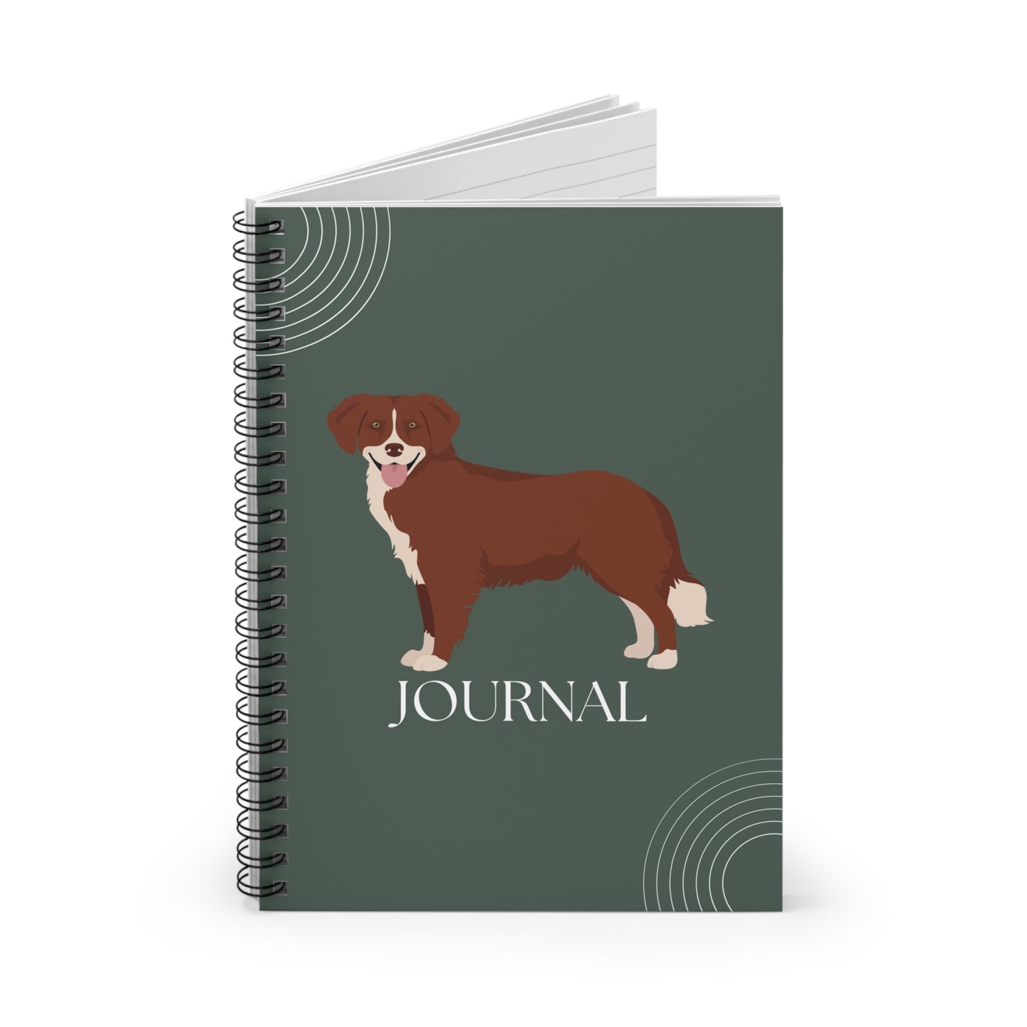 Nova Scotia Duck Tolling Retriever College Ruled Spiral Notebook