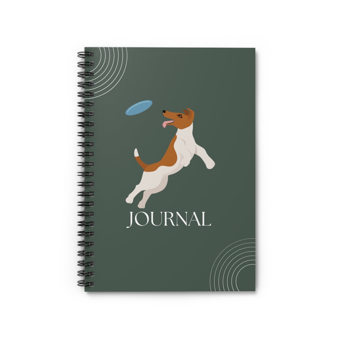 Smooth Fox Terrier College Ruled Spiral Notebook