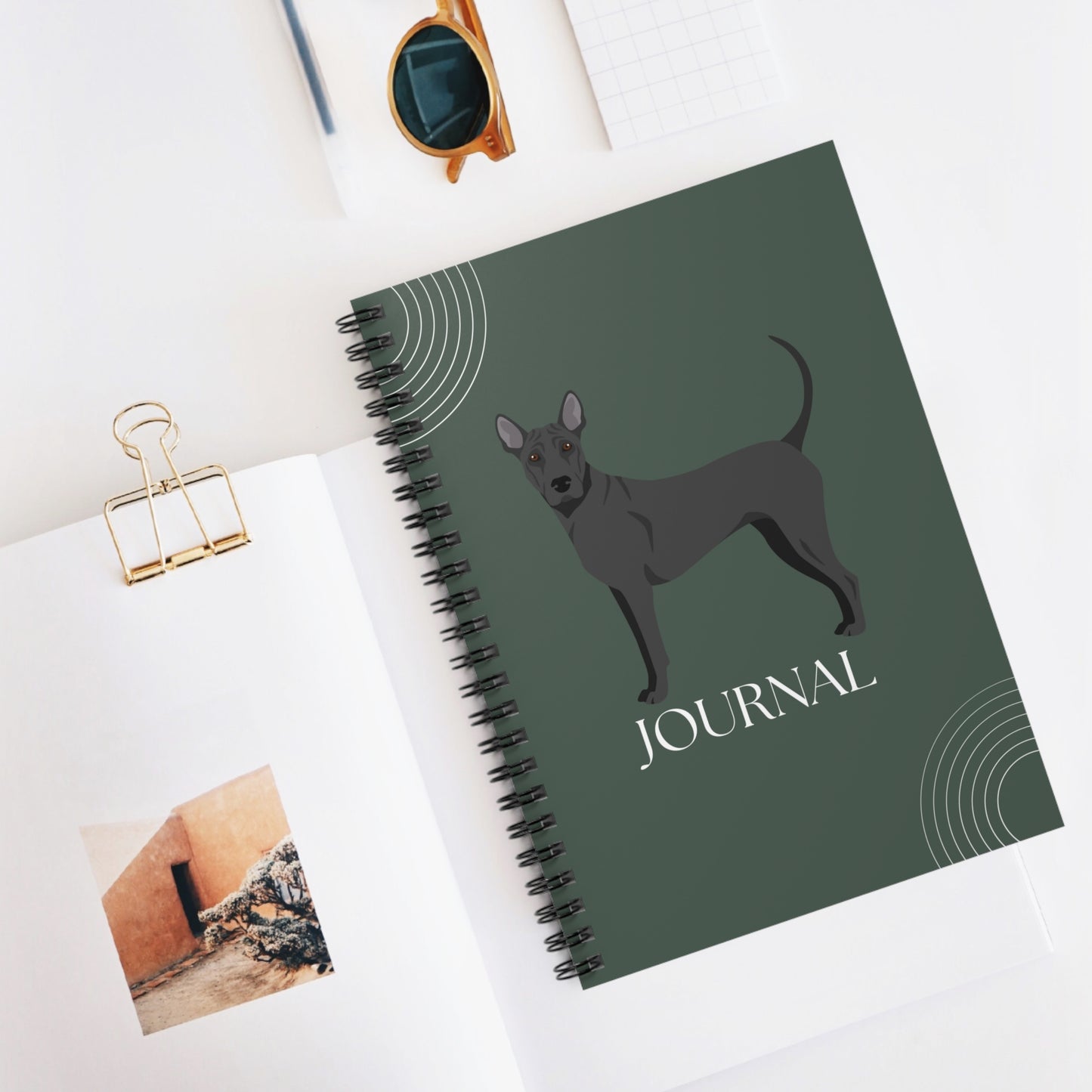 Thai Ridgeback College Ruled Spiral Notebook