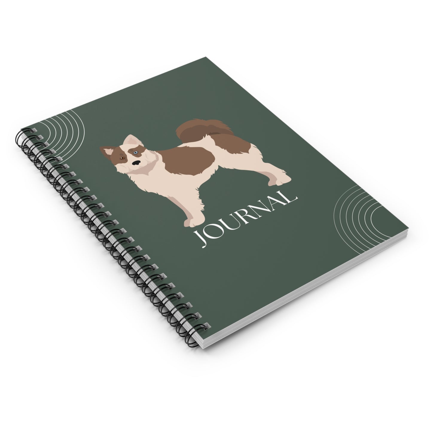 Yakutian Laika College Ruled Spiral Notebook