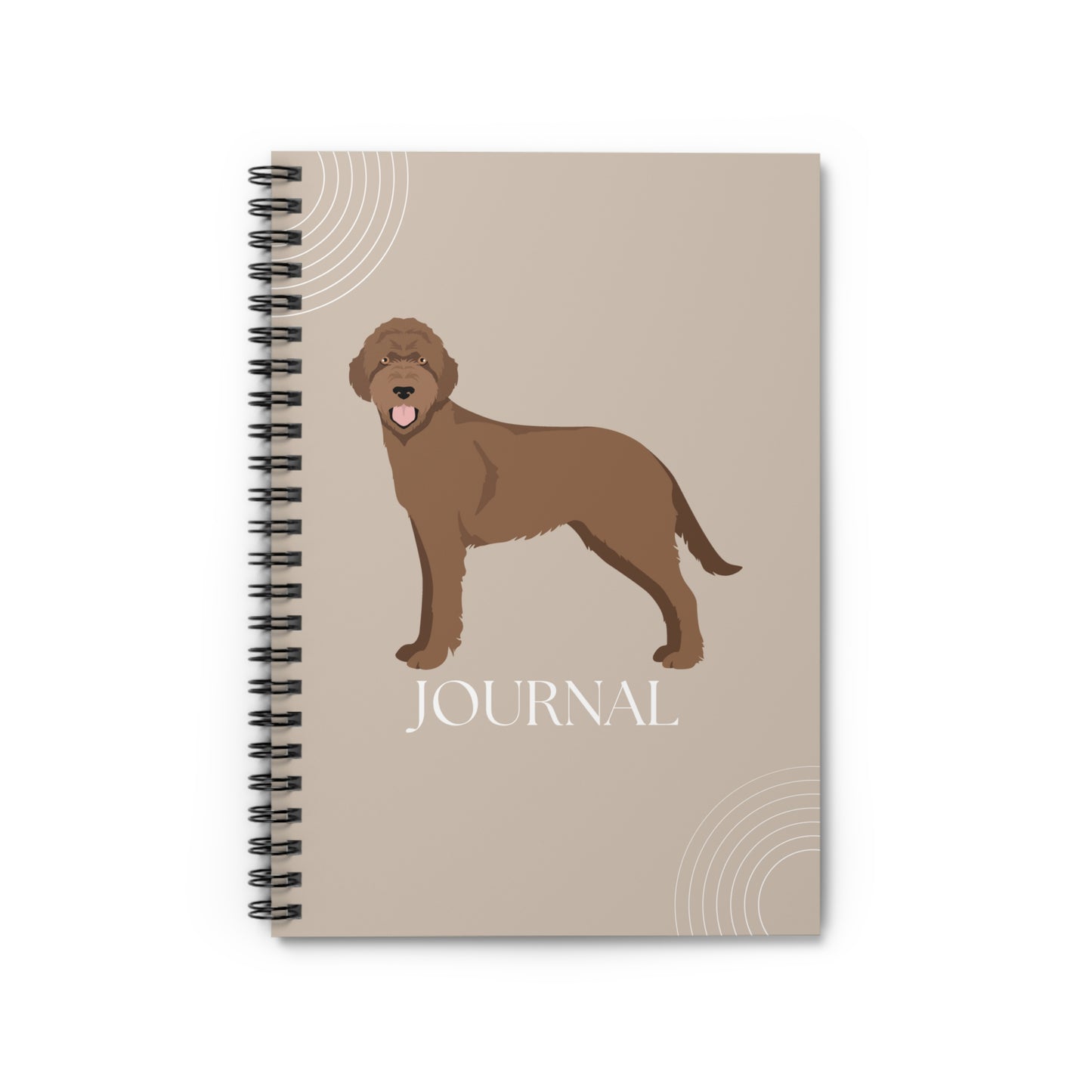 Slovakian Wirehaired Pointer College Ruled Spiral Notebook