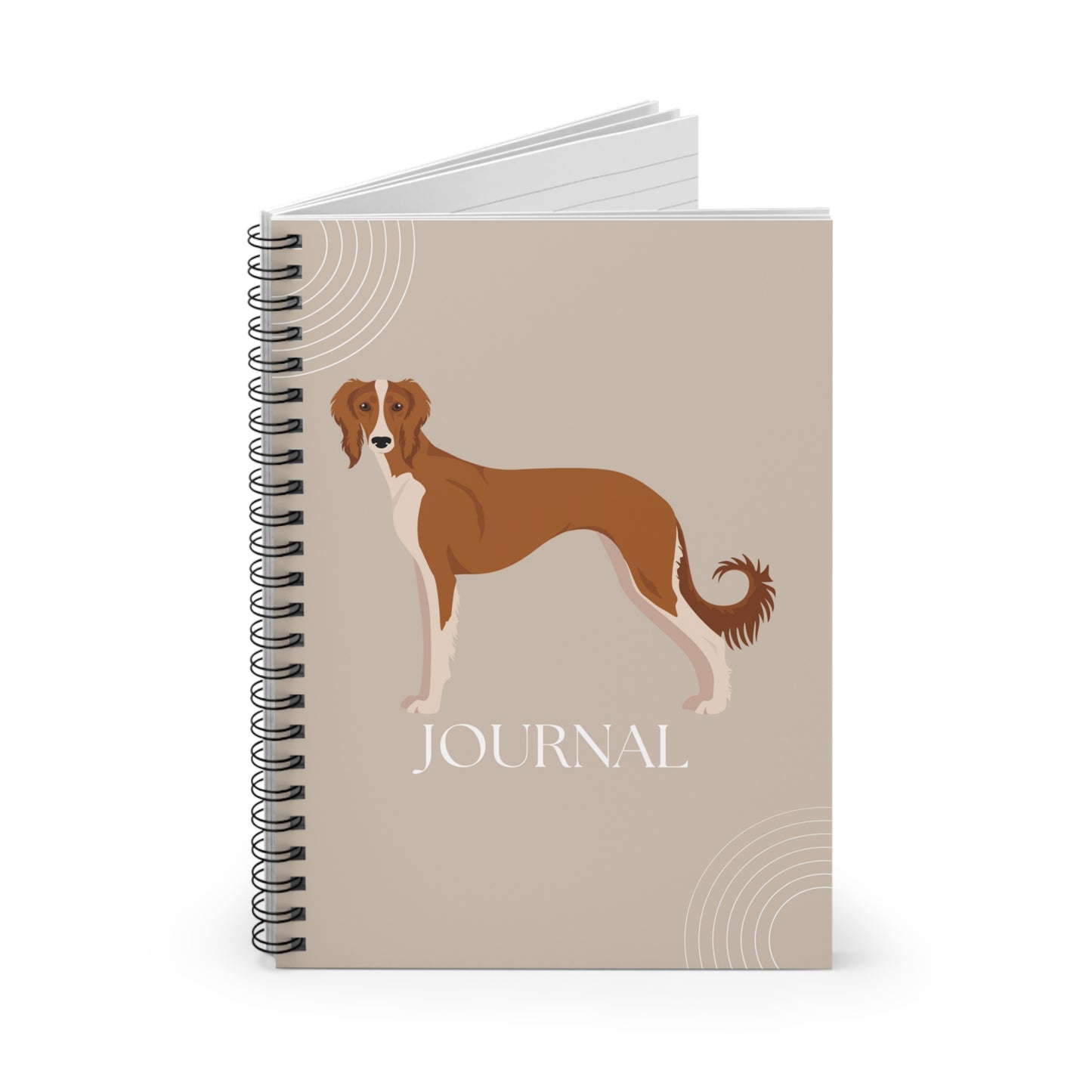 Saluki College Ruled Spiral Notebook