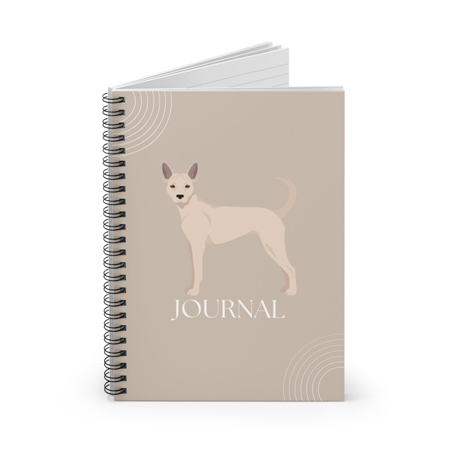 Taiwan Dog College Ruled Spiral Notebook