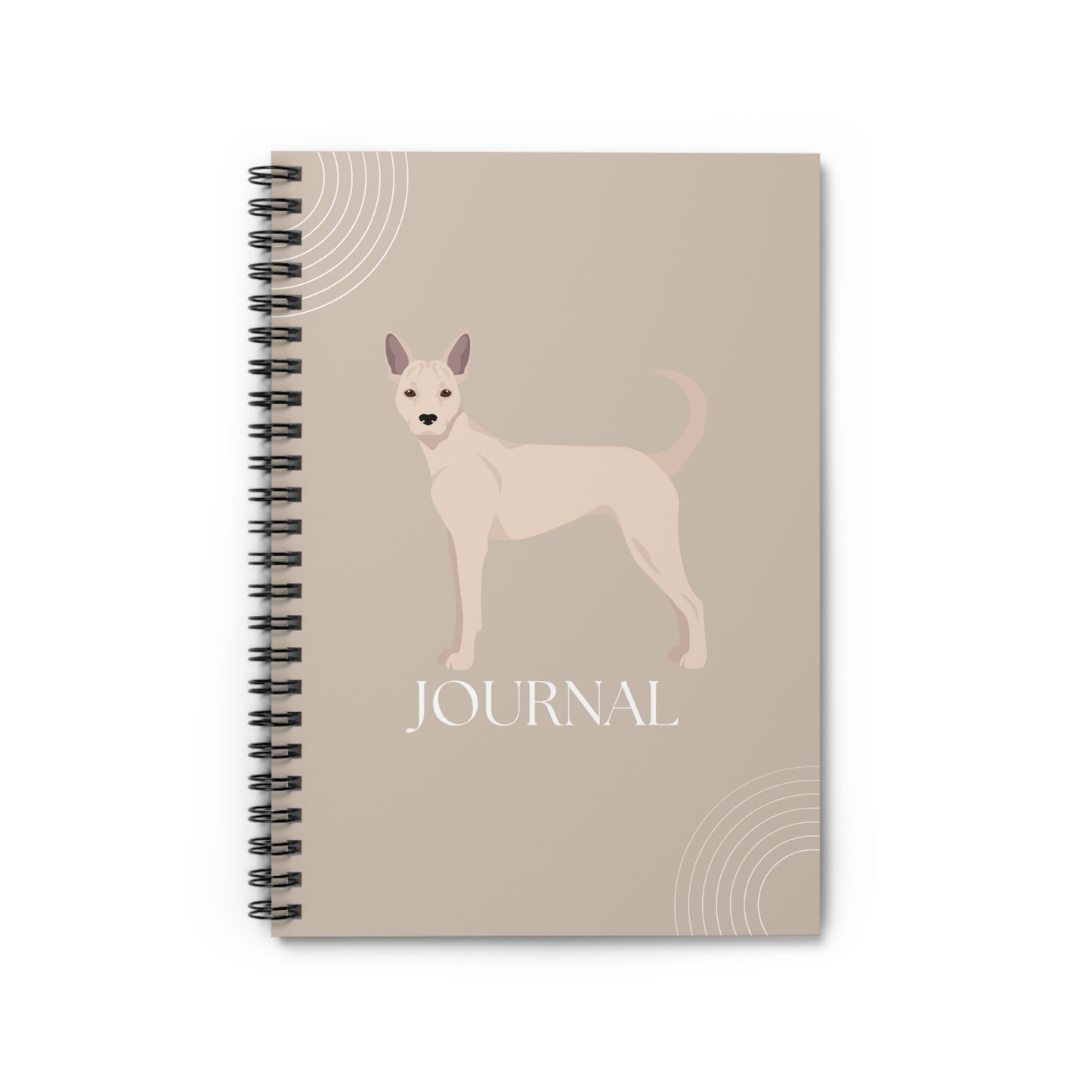 Taiwan Dog College Ruled Spiral Notebook