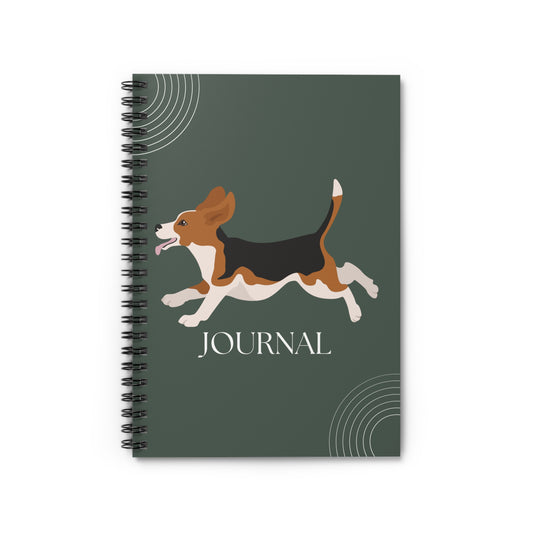 Beagle College Ruled Spiral Notebook