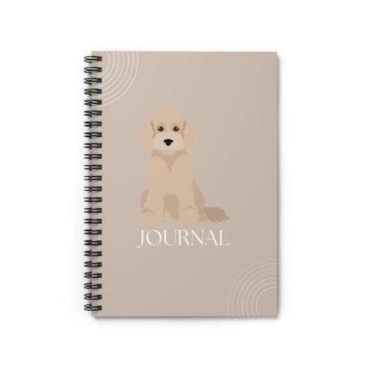 Cockapoo College Ruled Spiral Notebook