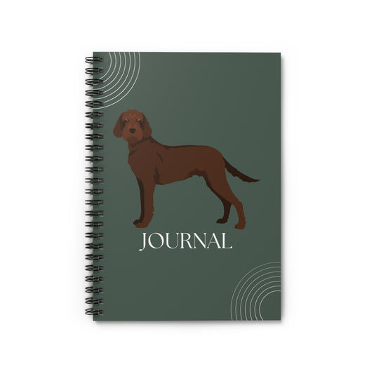 Pudelpointer College Ruled Spiral Notebook