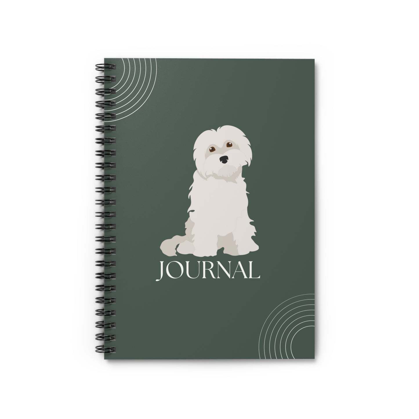 Maltese College Ruled Spiral Notebook