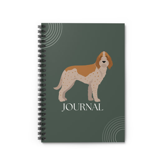 Bracco Italiano College Ruled Spiral Notebook