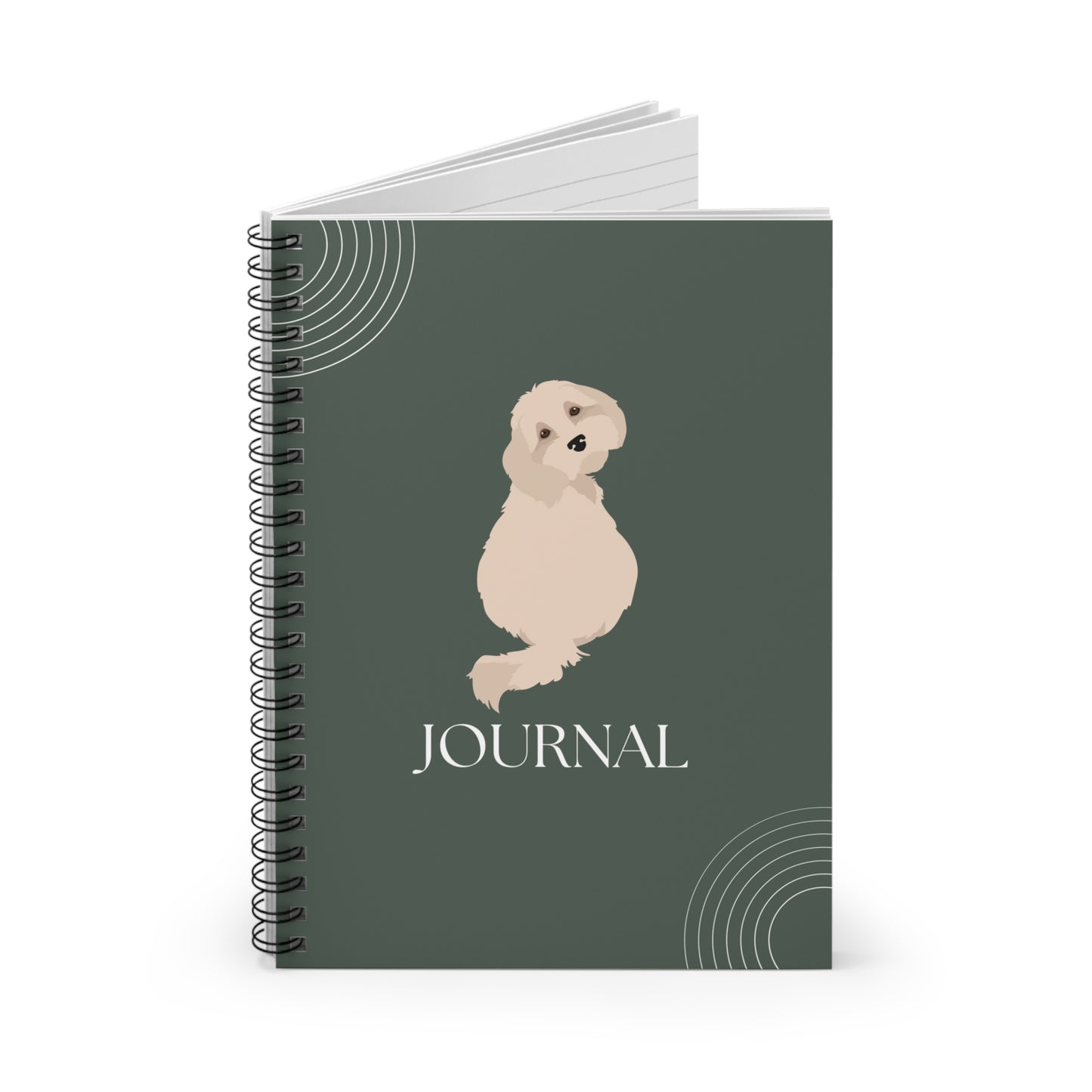 Cavapoo College Ruled Spiral Notebook