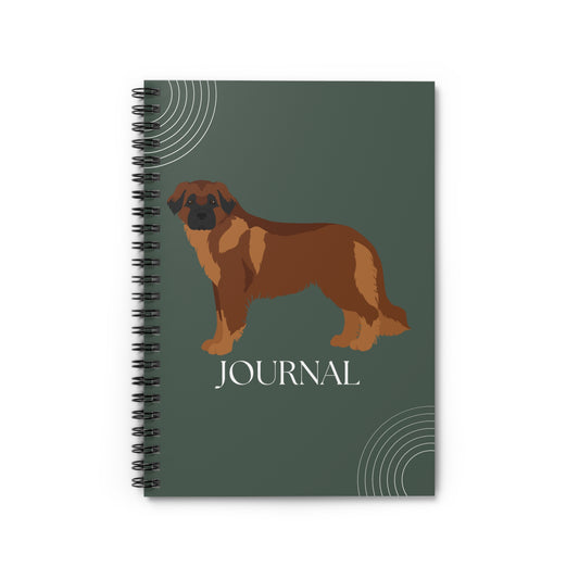 Estrela Mountain Dog College Ruled Spiral Notebook