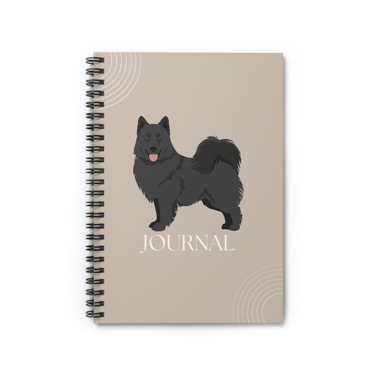 Swedish Lapphund College Ruled Spiral Notebook