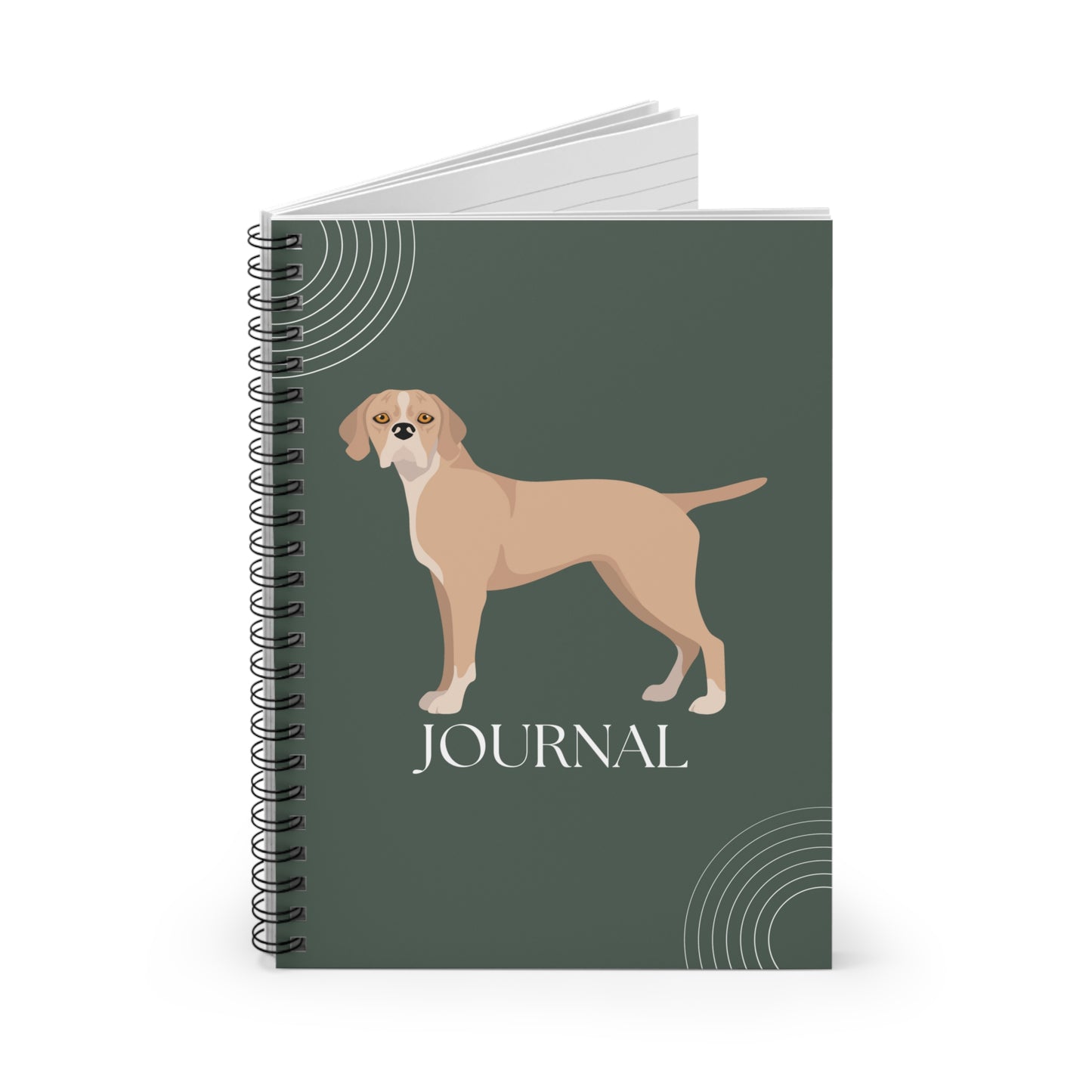 Portuguese Pointer College Ruled Spiral Notebook