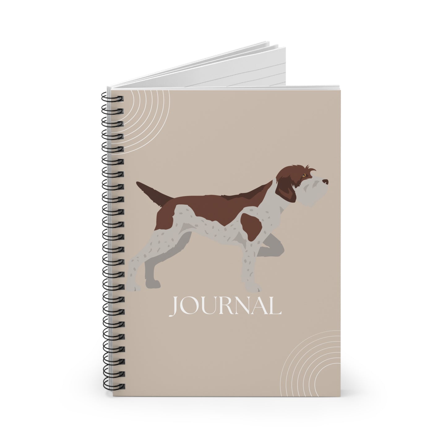 Wirehaired Pointing Griffon College Ruled Spiral Notebook