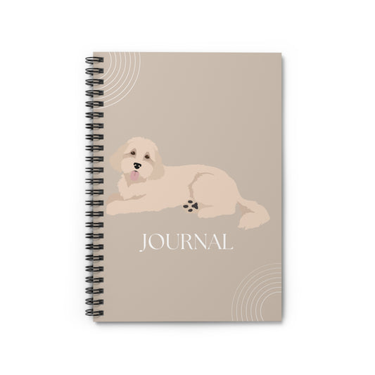 Cavapoo College Ruled Spiral Notebook