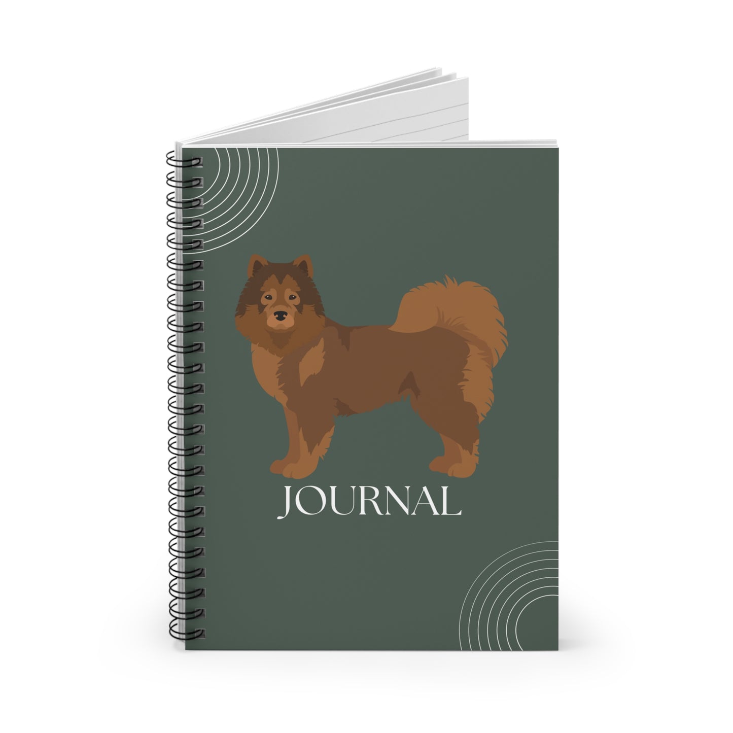 Eurasier College Ruled Spiral Notebook