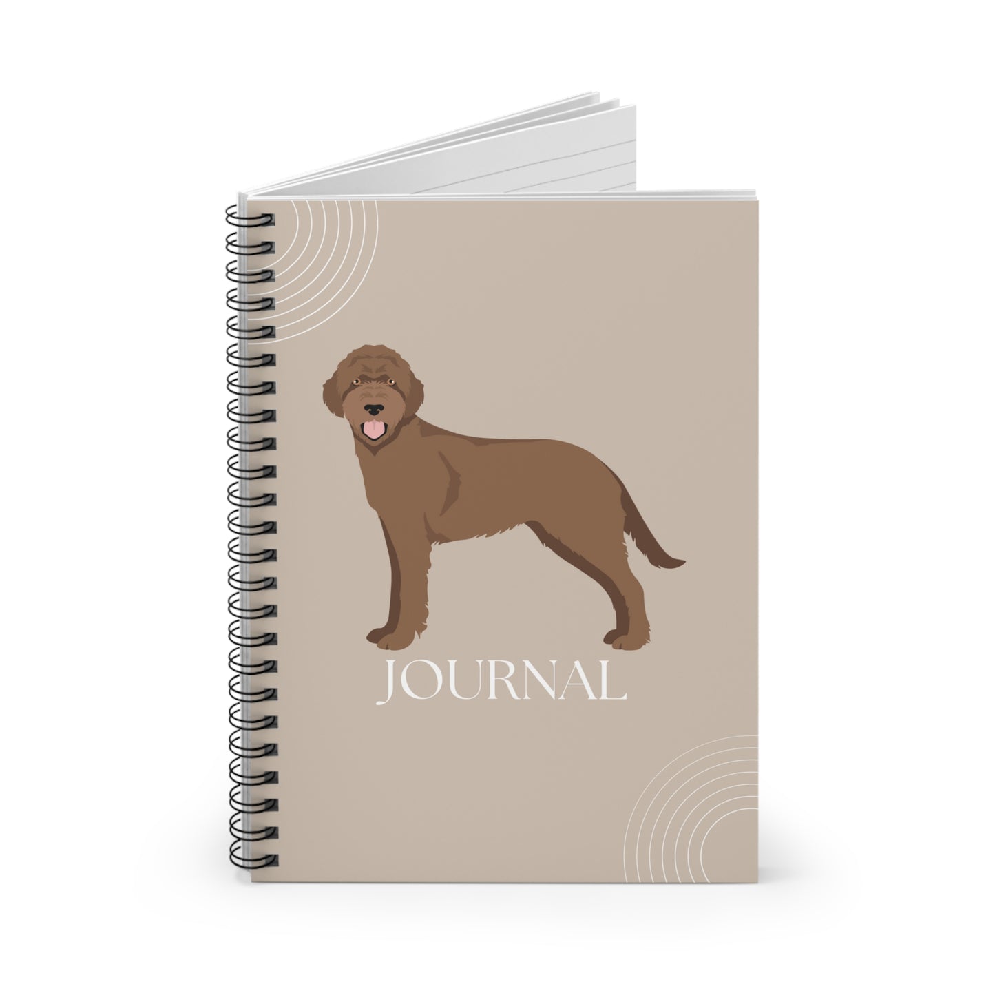 Slovakian Wirehaired Pointer College Ruled Spiral Notebook