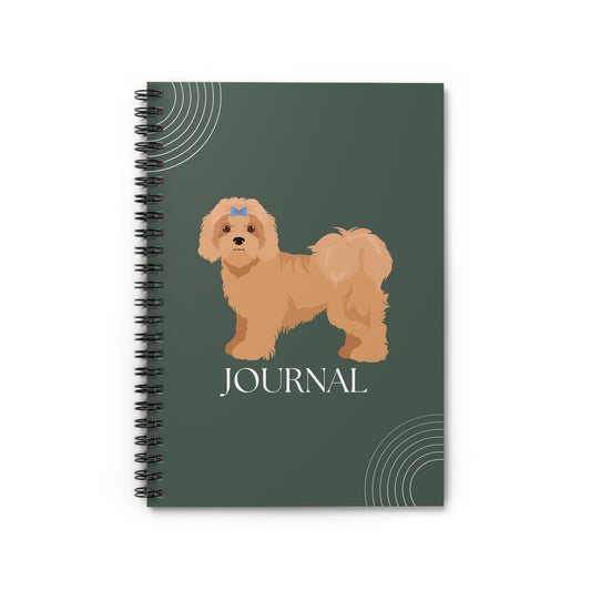 Havanese College Ruled Spiral Notebook