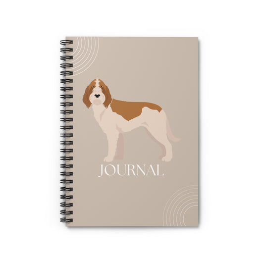 Spinone Italiano College Ruled Spiral Notebook