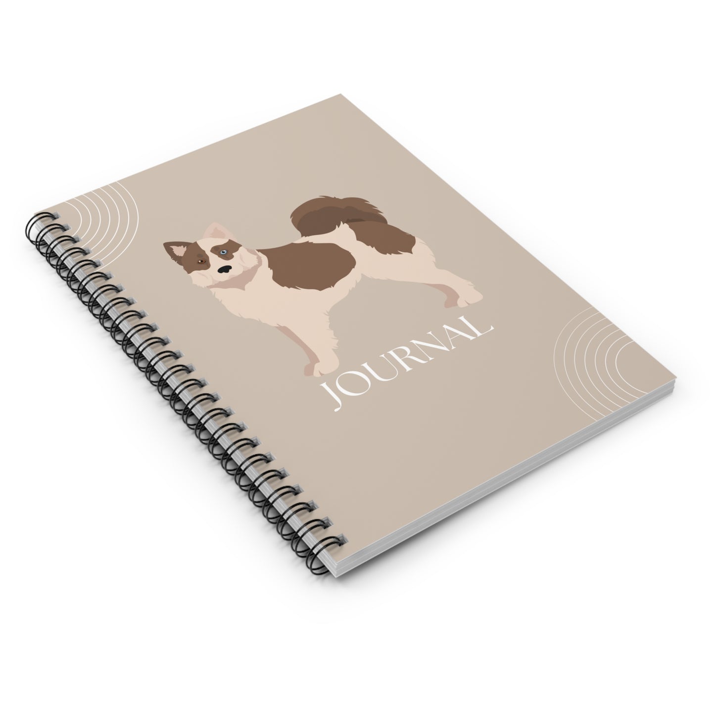 Yakutian Laika College Ruled Spiral Notebook