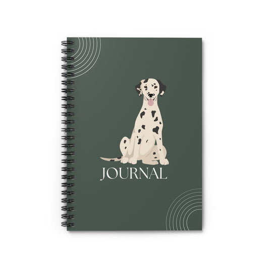 Dalmatian College Ruled Spiral Notebook