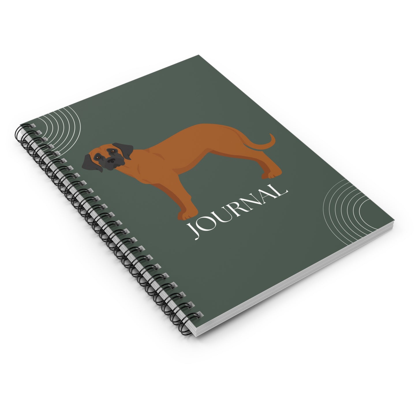 Broholmer College Ruled Spiral Notebook