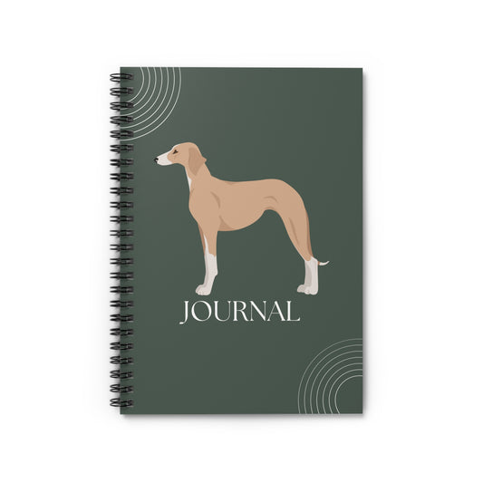 Azawakh College Ruled Spiral Notebook