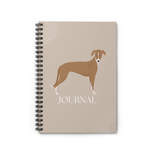 Whippet College Ruled Spiral Notebook