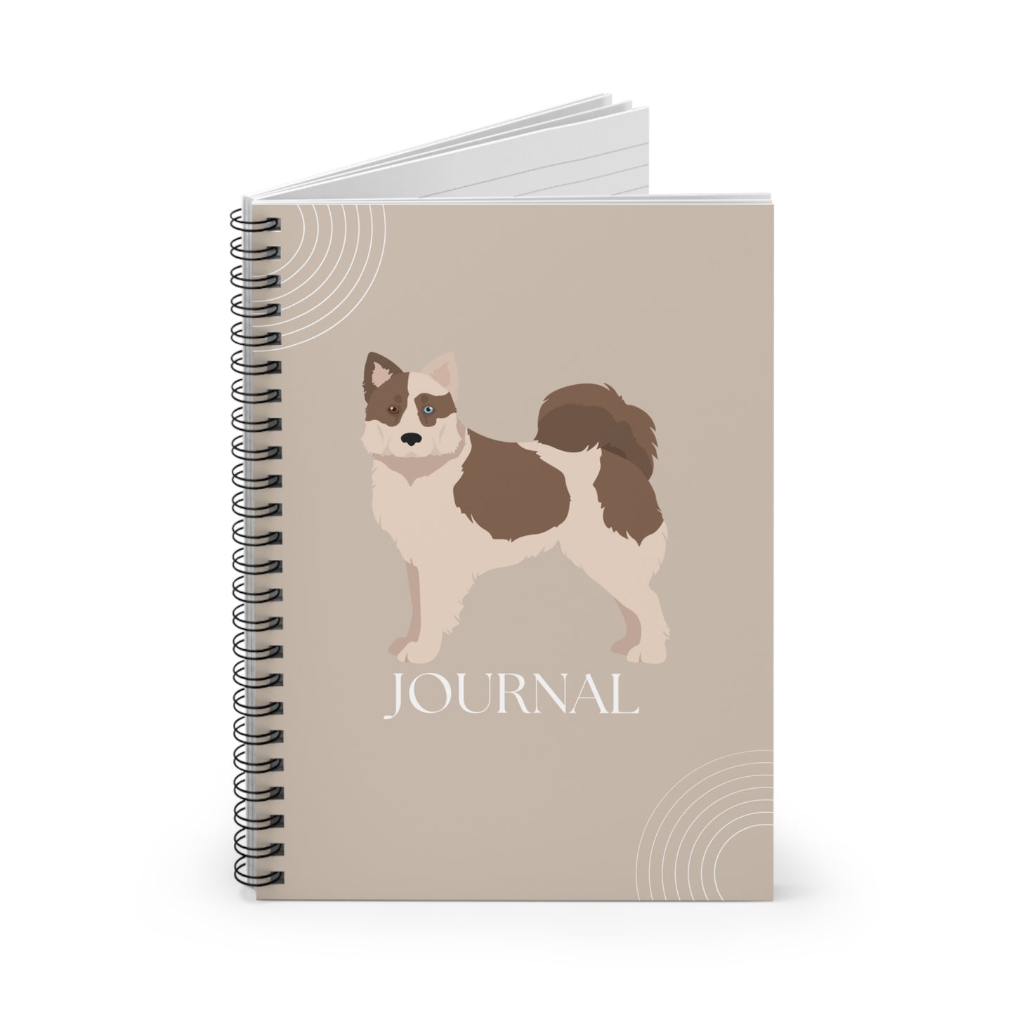 Yakutian Laika College Ruled Spiral Notebook