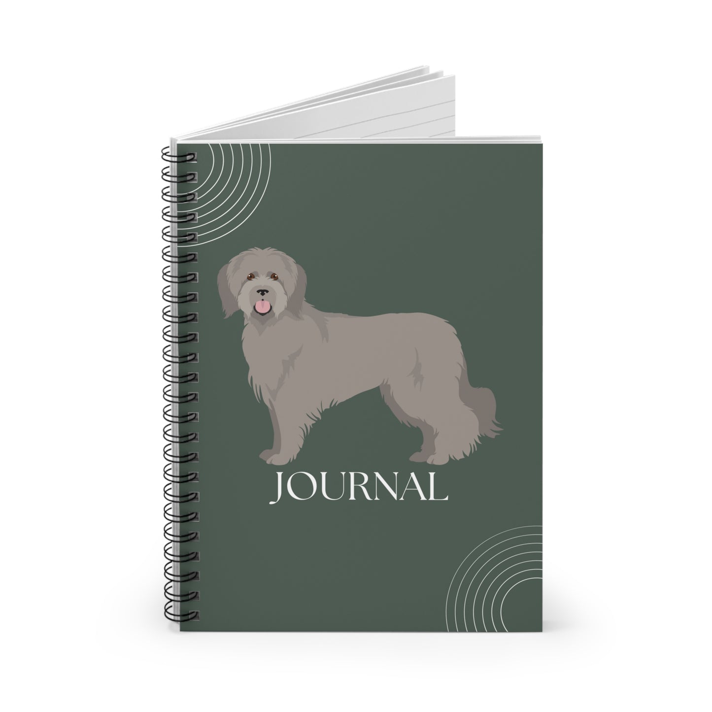 Pyrenean Shepherd College Ruled Spiral Notebook