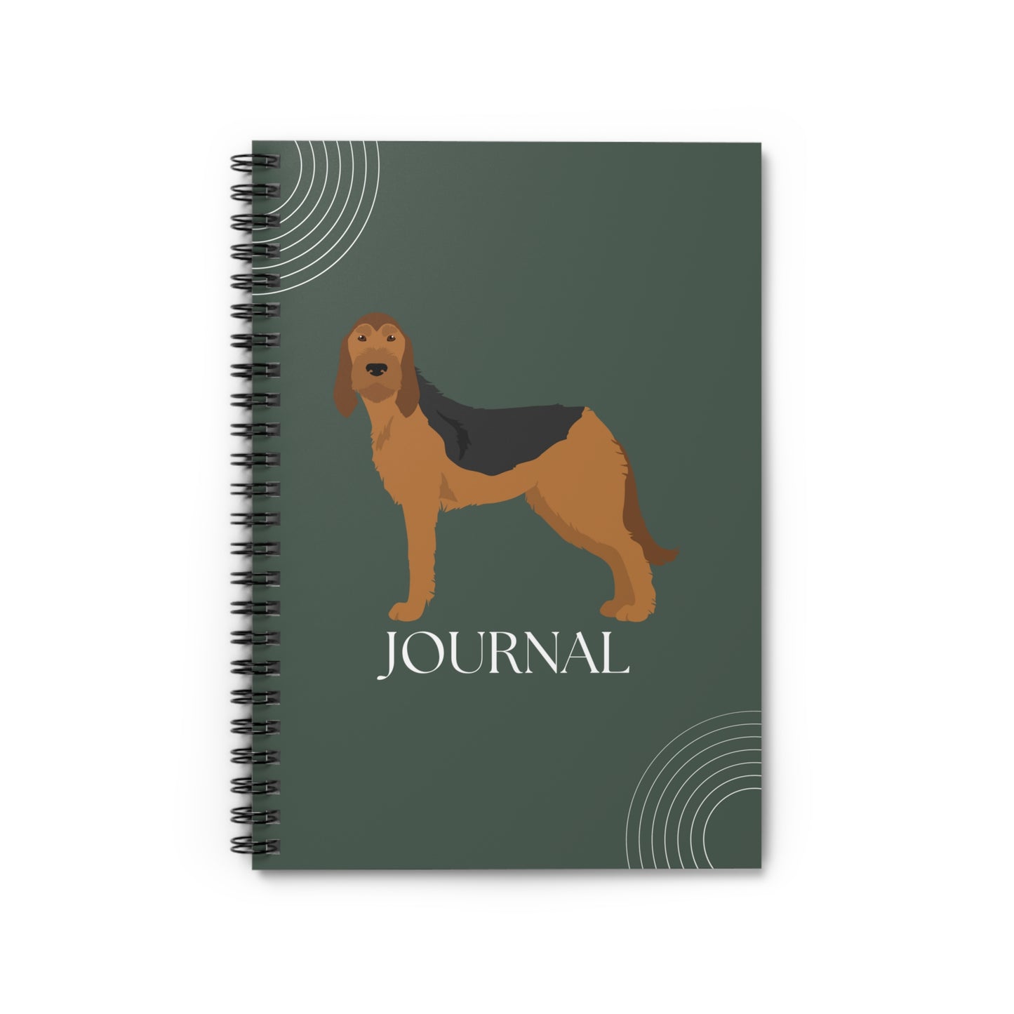 Segugio Italiano College Ruled Spiral Notebook