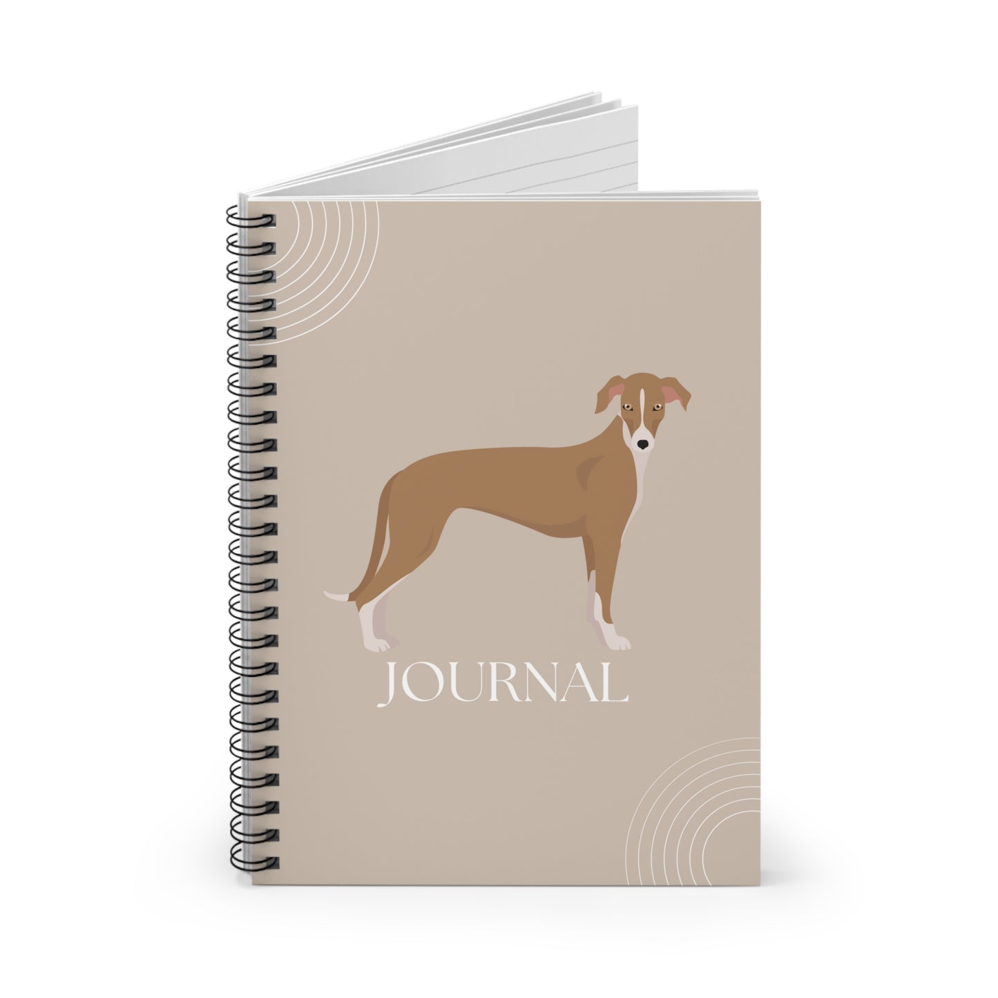 Whippet College Ruled Spiral Notebook