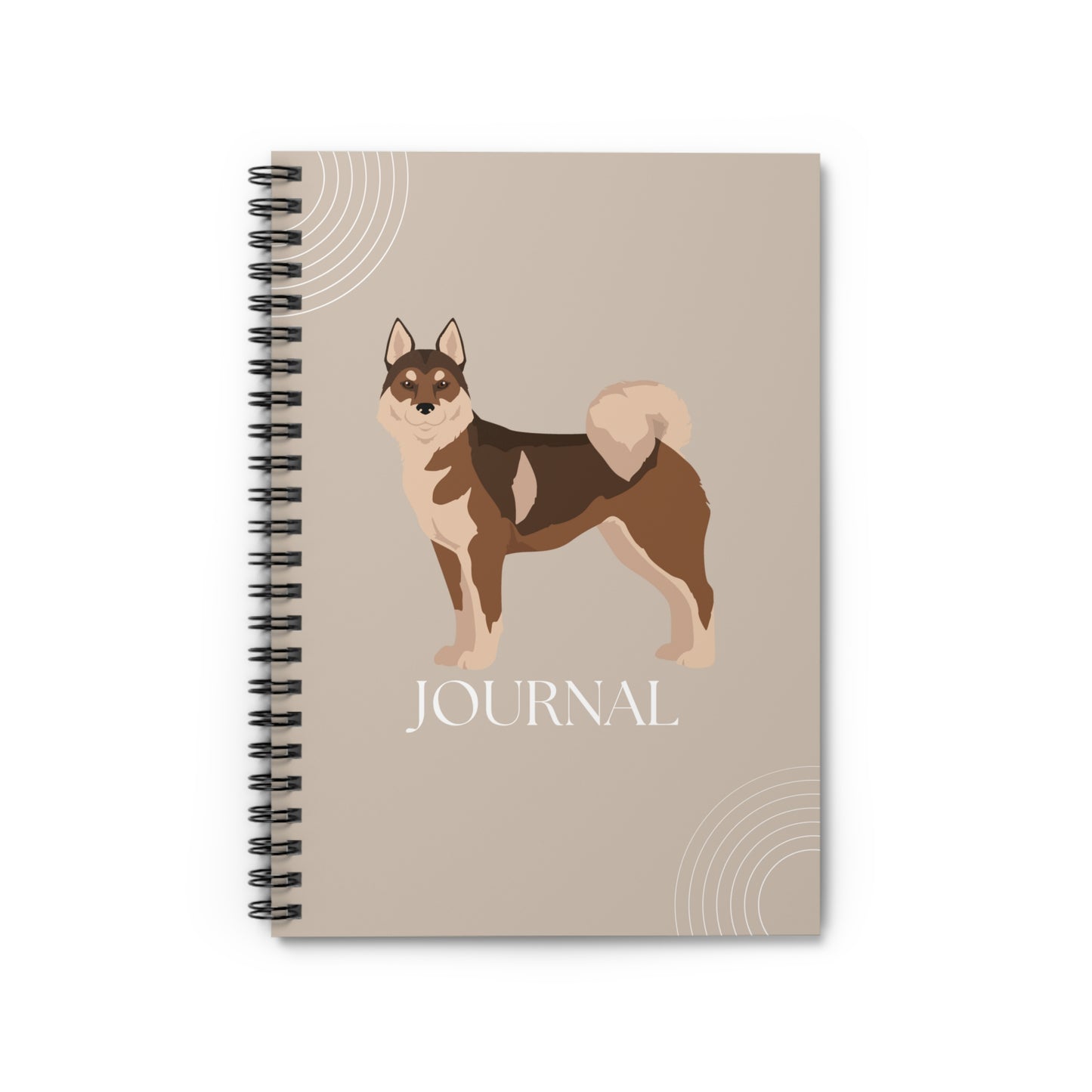 Skikoku College Ruled Spiral Notebook