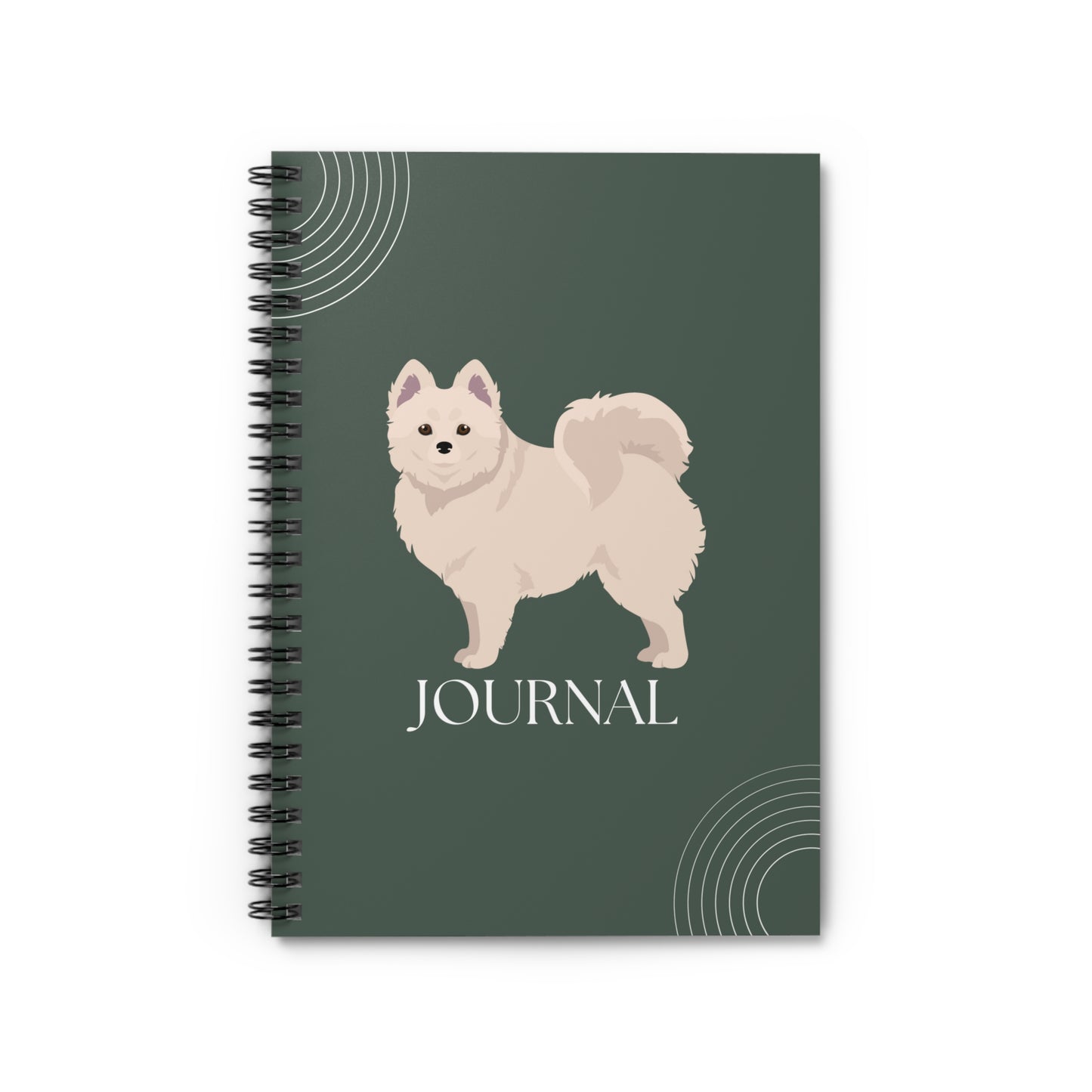 Volpino College Ruled Spiral Notebook