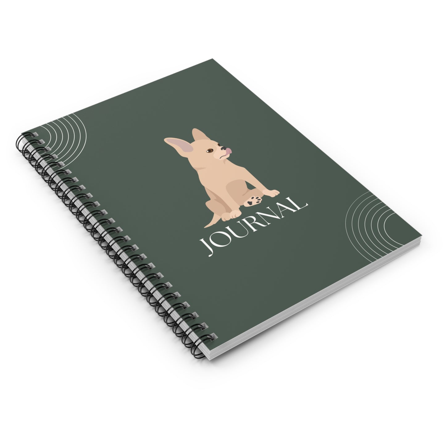 Chihuahua College Ruled Spiral Notebook