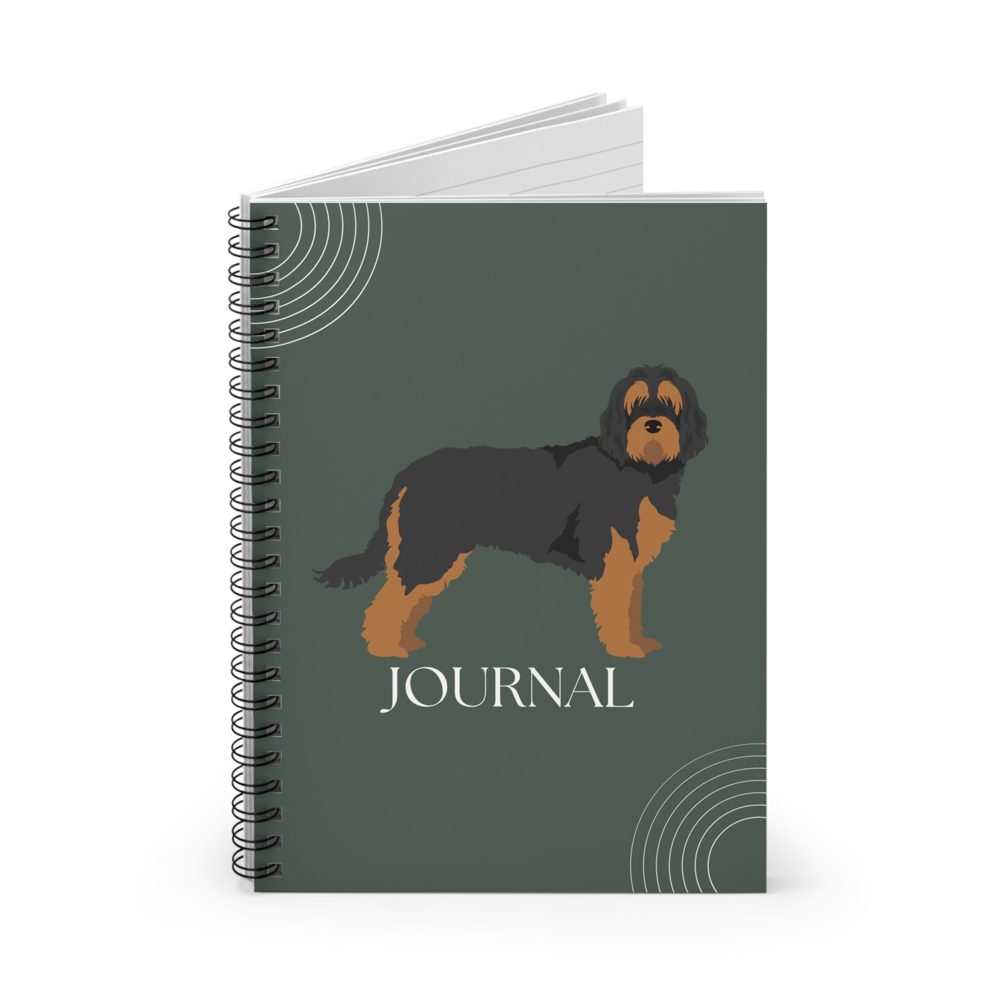 Otterhound College Ruled Spiral Notebook