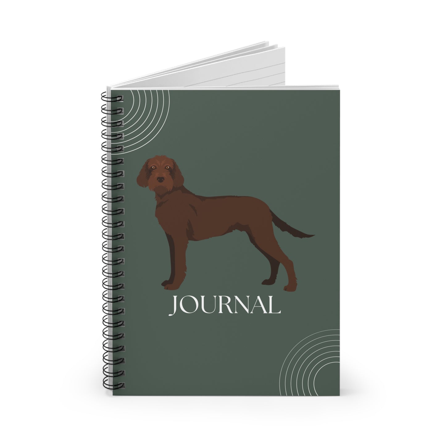 Pudelpointer College Ruled Spiral Notebook