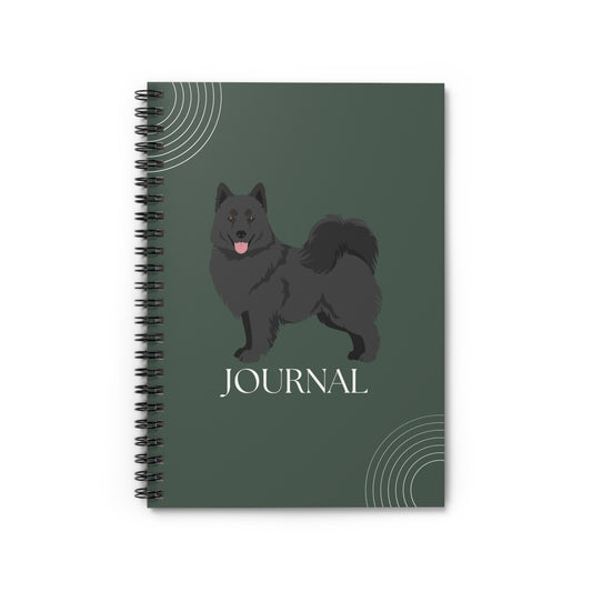 Swedish Lapphund College Ruled Spiral Notebook