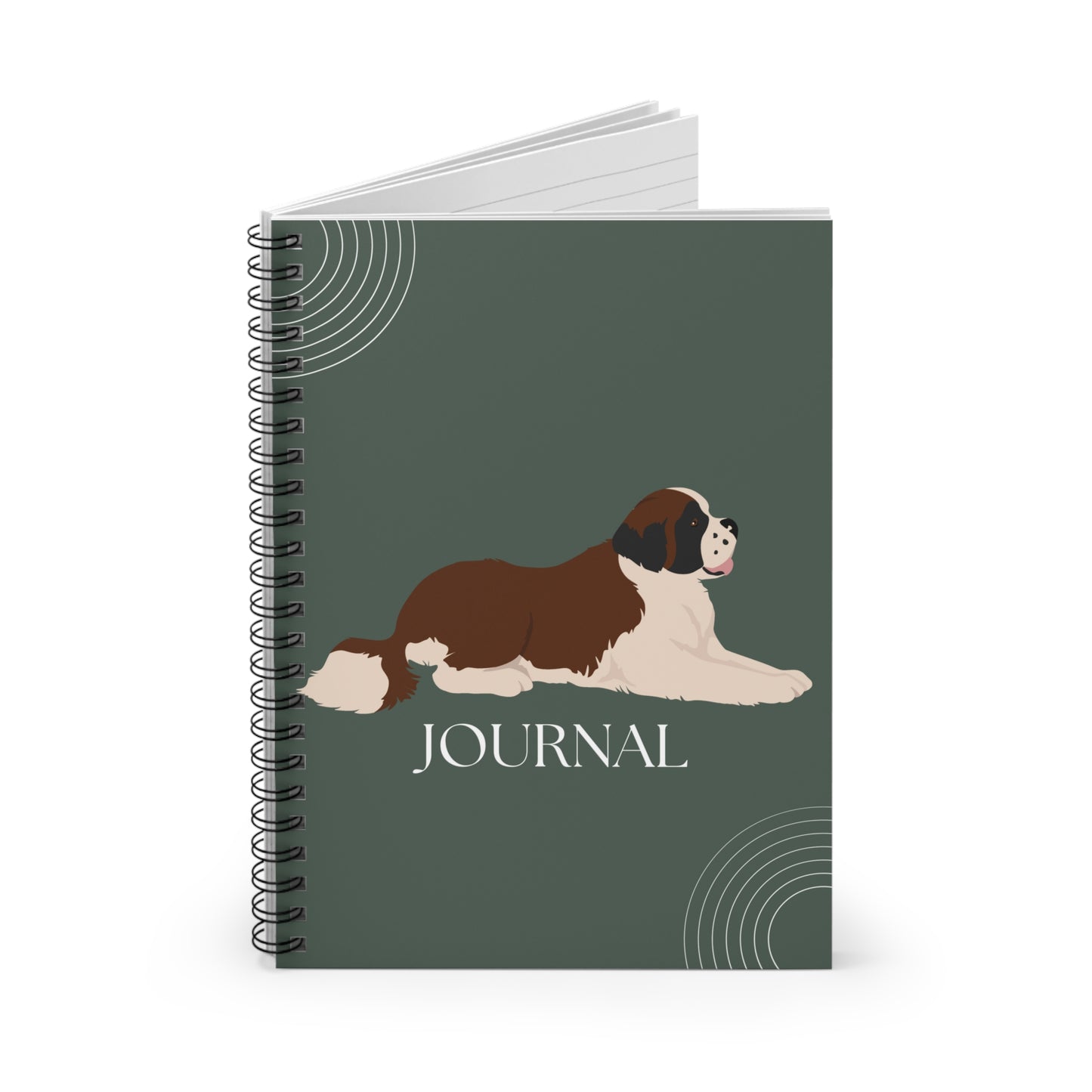 Saint Bernard College Ruled Spiral Notebook