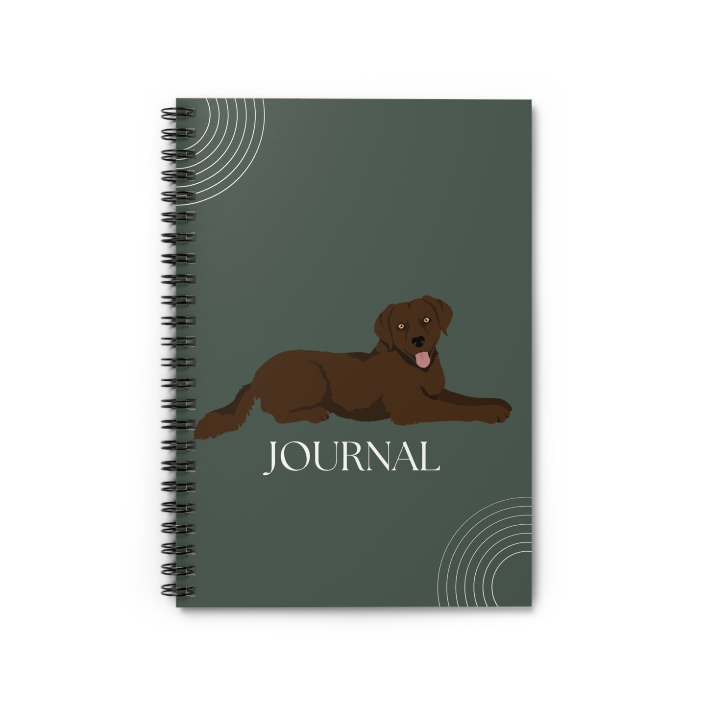 Chesapeake Bay Retriever College Ruled Spiral Notebook