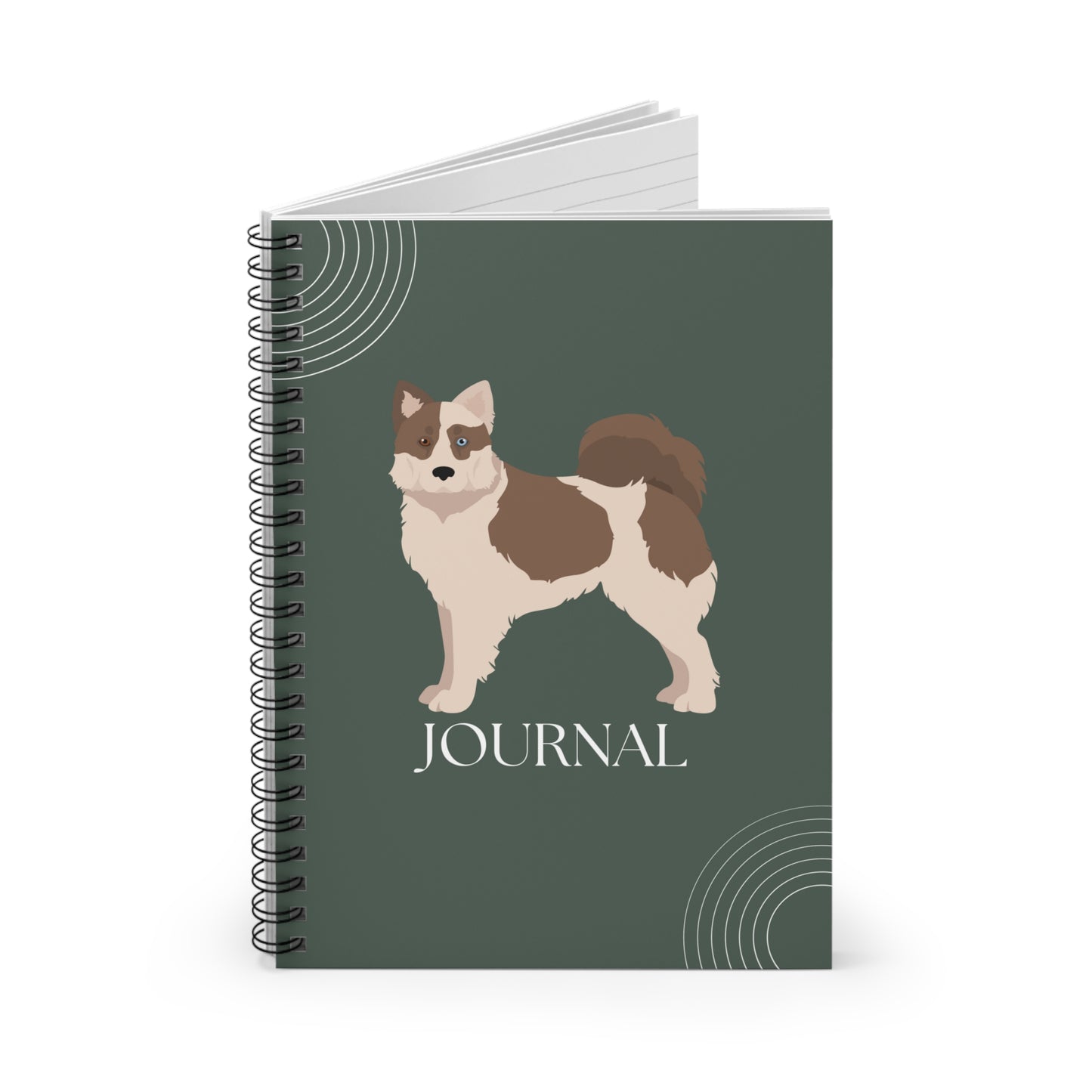 Yakutian Laika College Ruled Spiral Notebook